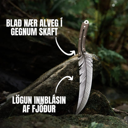 Takumi Hrafn™ - Japanskur fjöðurhnífur
