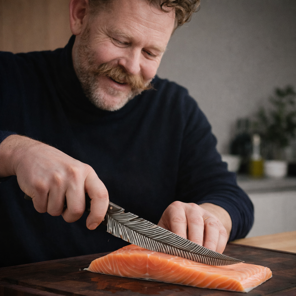 Takumi Hrafn™ - Japanskur fjöðurhnífur